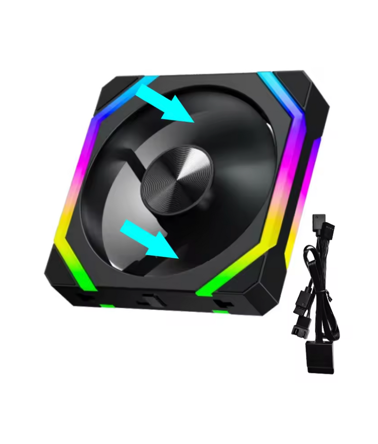 UMPEAK CS120 ARGB Cooling Fan