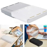 Hidden Under-Desk Drawer – Self-Adhesive Secret Storage