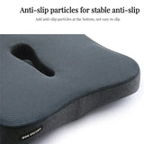 Ergonomic Coccyx Seat Cushion – Memory Foam Tailbone Support