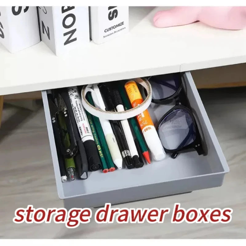 Hidden Under-Desk Drawer – Self-Adhesive Secret Storage