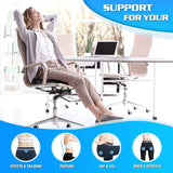 Ergonomic Coccyx Seat Cushion – Memory Foam Tailbone Support
