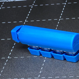3D-printed keyboard switch fidget toy with four clicky mechanical switches