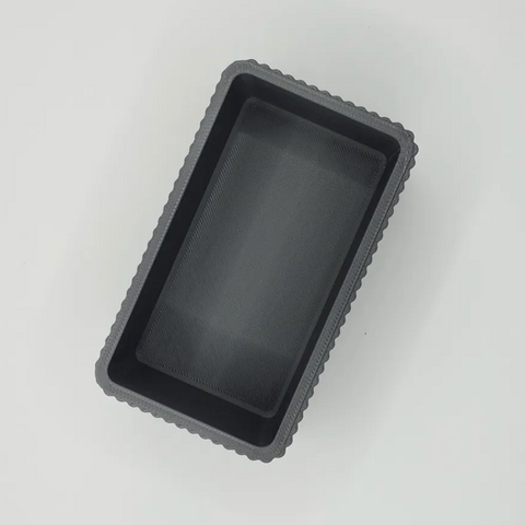3D-printed scalloped catch-all tray